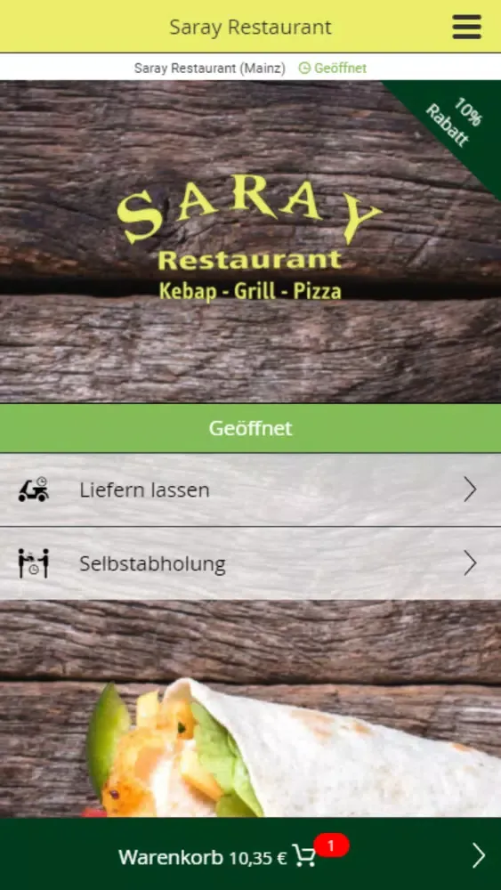 Saray Restaurant Ekran Görüntüleri