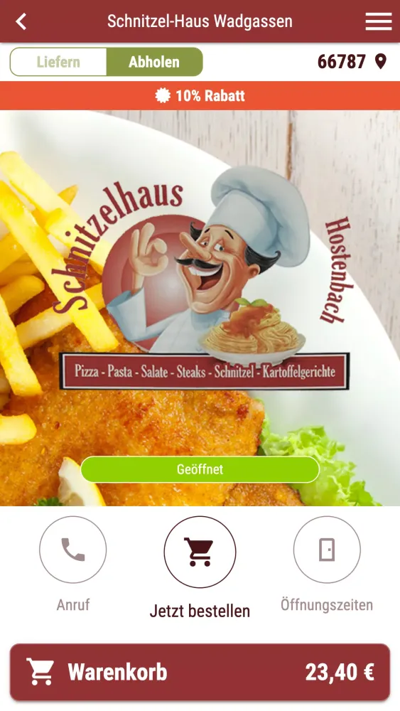 Screenshot di Schnitzel-Haus Wadgassen