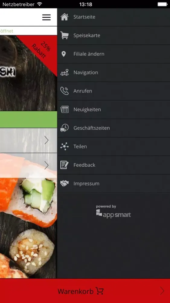 Capturas de pantalla de Sen Dai Sushi