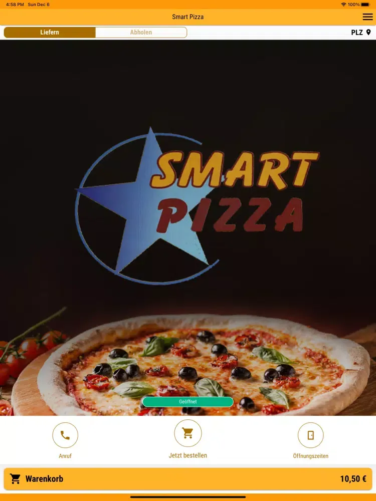 Smart Pizza Frankfurt am Main iPad  Screenshots