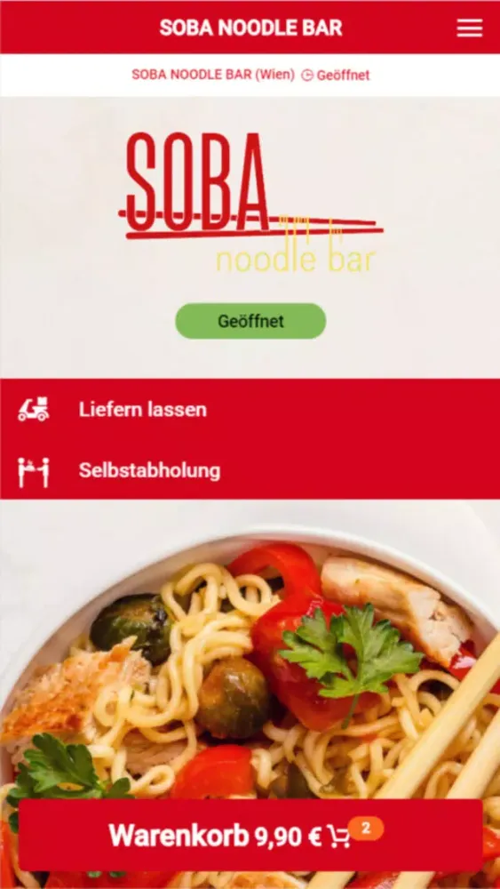 Capturas de pantalla de SOBA NOODLE BAR