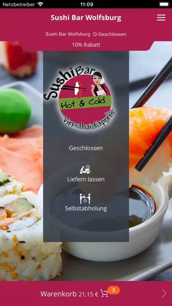 Sushi Bar Wolfsburg স্ক্রিনশট