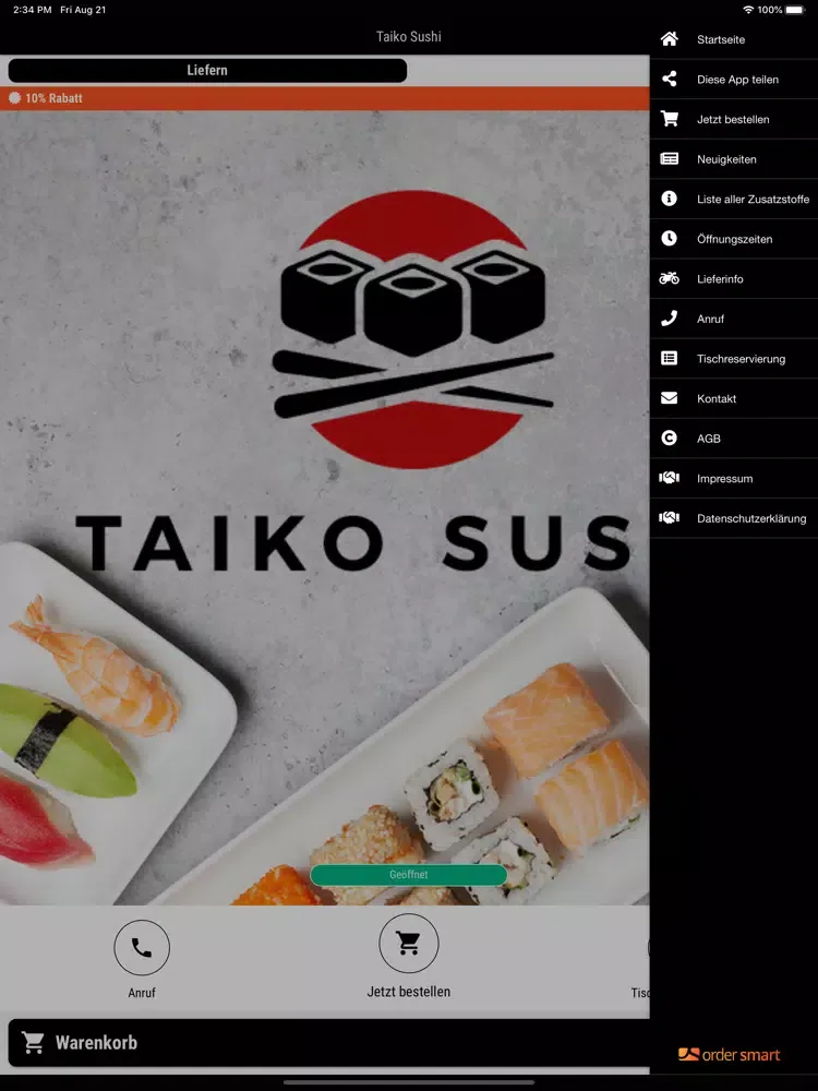 صور Taiko Sushi Krefeld iPad 