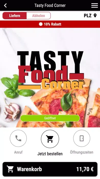 Tasty Food Corner स्क्रीनशॉट