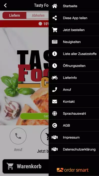 Tasty Food Corner स्क्रीनशॉट