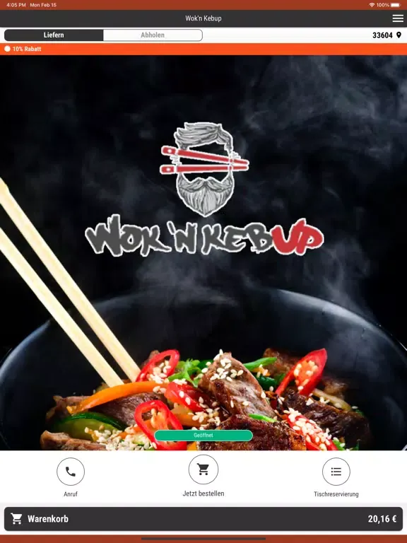 Capturas de pantalla de Wok'n Kebup iPad 