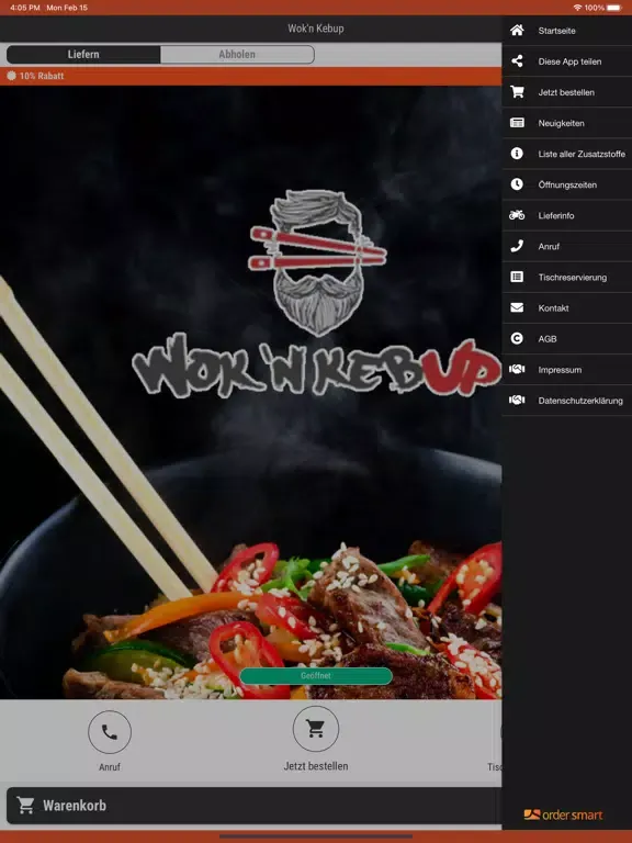 Capturas de pantalla de Wok'n Kebup iPad 