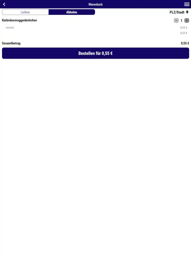 Скриншоты Wollank Bäckerei & Cafe iPad 