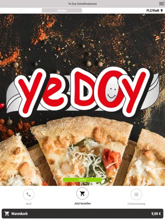 Ảnh chụp màn hình của Ye-Doy Schnellrestaurant iPad 