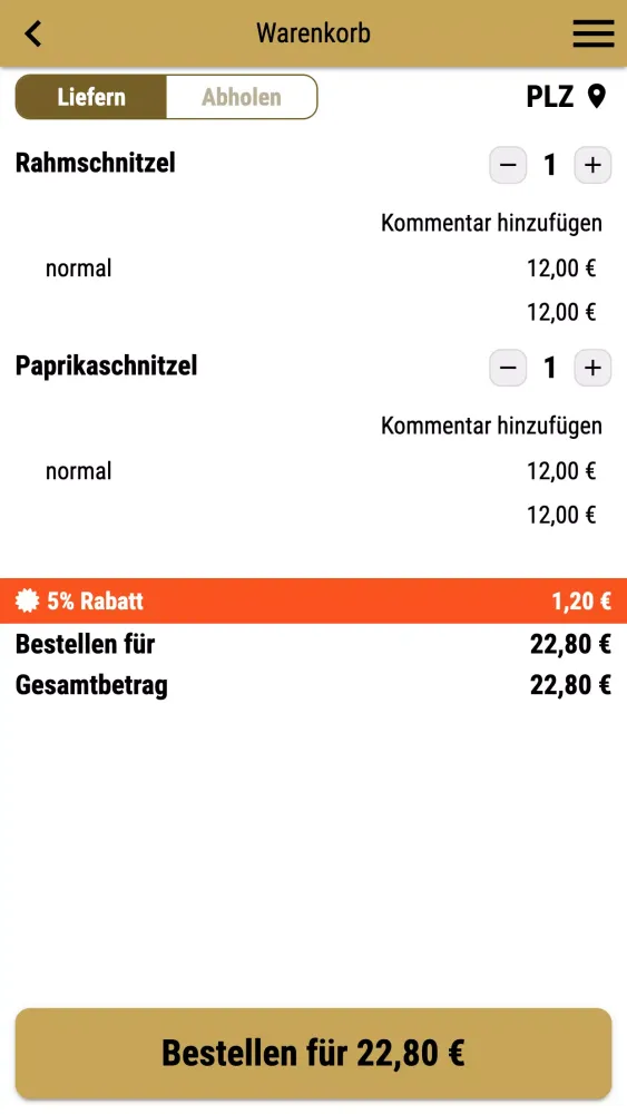 ภาพหน้าจอของ Pizza Krone Arnsberg