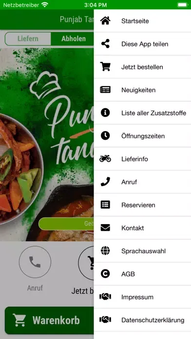 Punjab Tandoori Celle Ekran Görüntüleri
