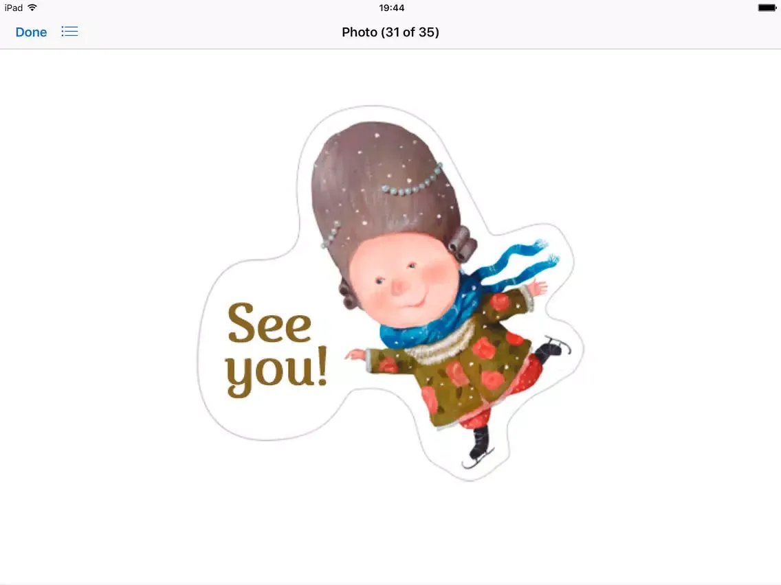 Capturas de tela do GAPCHINSKA Stickers — Supplier of Happiness №1 iPad 