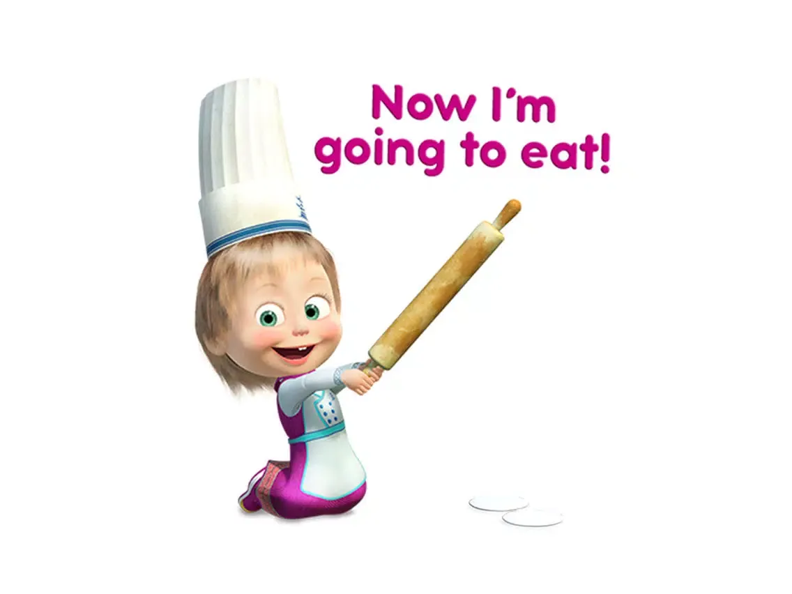 ภาพหน้าจอของ Masha and the Bear: stickers for iMessage iPad 