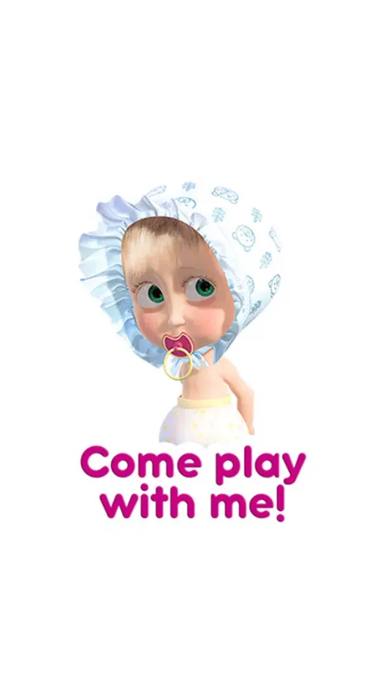 ภาพหน้าจอของ Masha and the Bear: stickers for iMessage