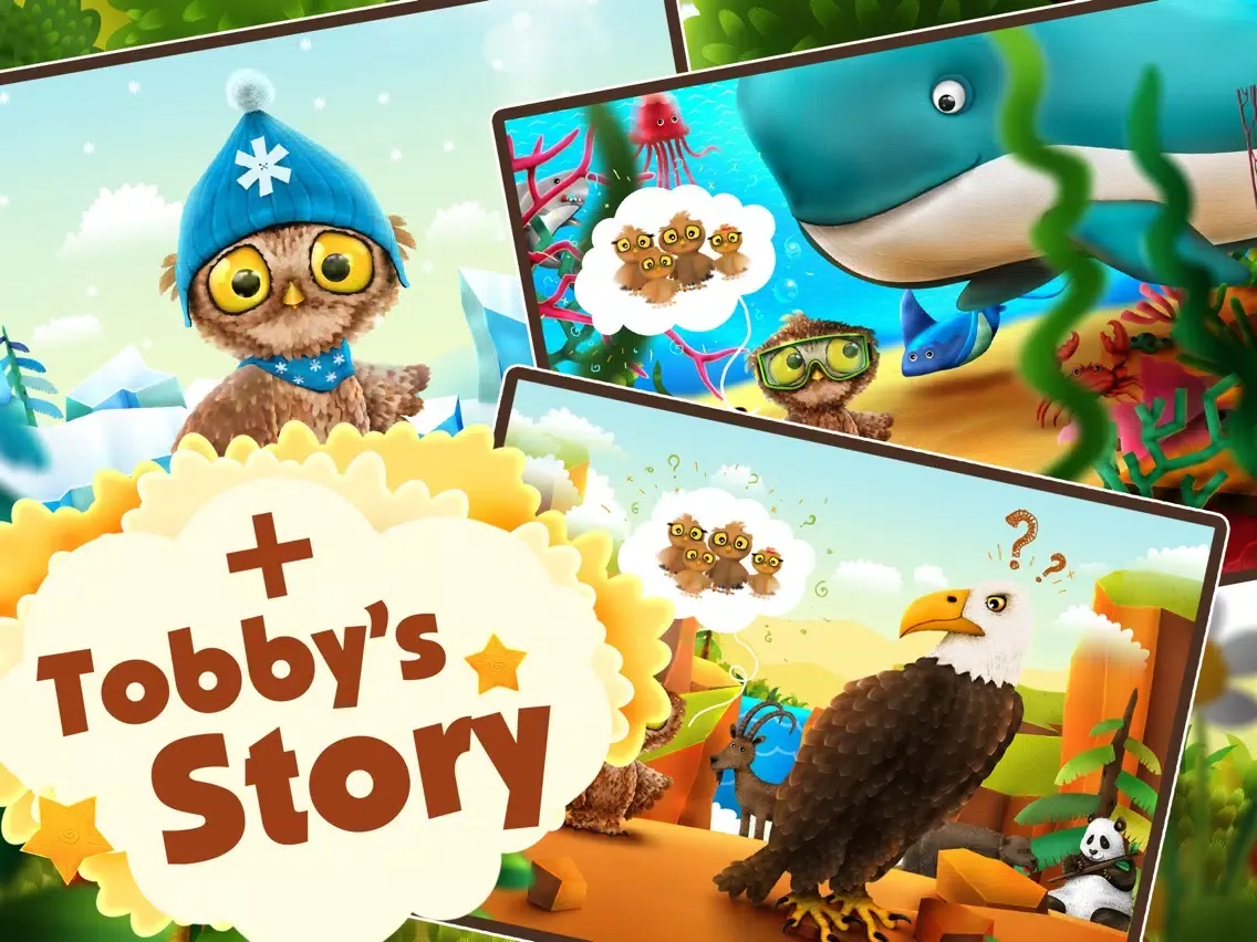 Скриншоты Tobby's animal world iPad 