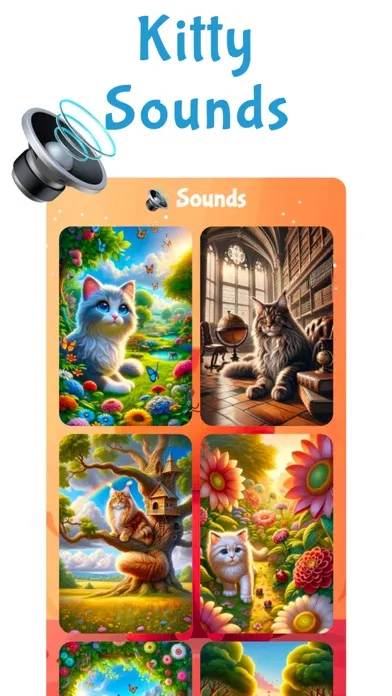 Zrzuty ekranu Kitty Cat: Fun Meow Noise Game