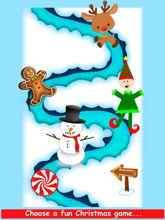 Christmas Train Snowman Games iPad Screenshots
