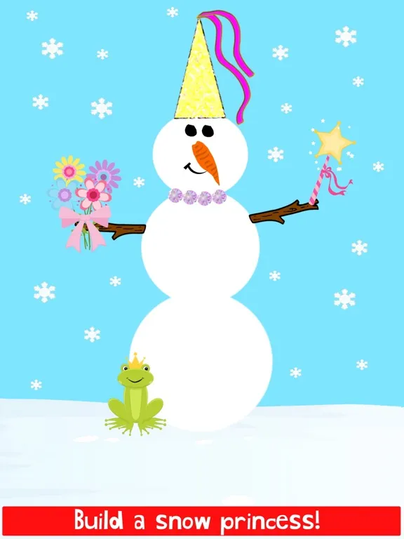 Christmas Train Snowman Games iPad Screenshots