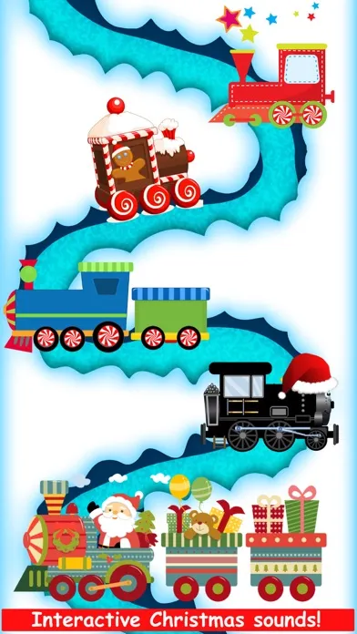 Christmas Train Snowman Games Screenshots