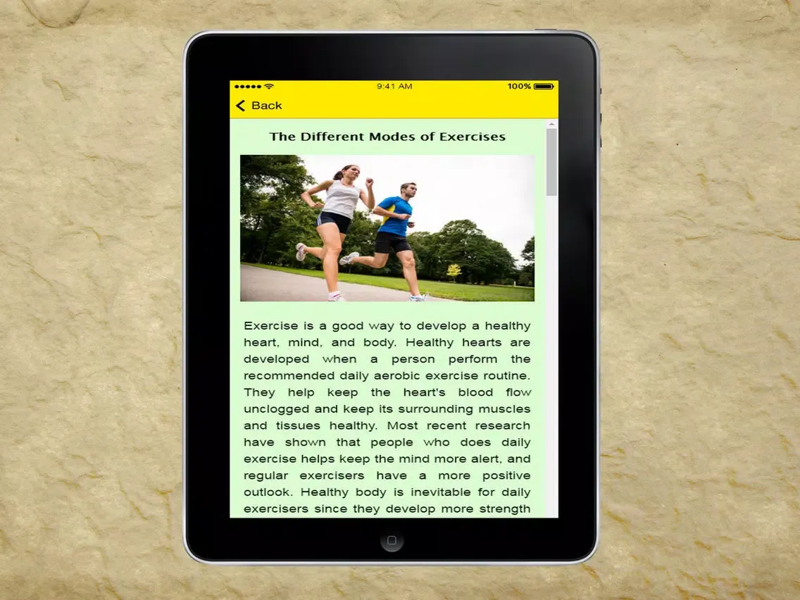 تصاویر Aerobics - Training your body for a stronger Aerobic Fitness iPad 