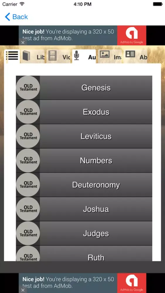 Amplified Bible Offline应用截图