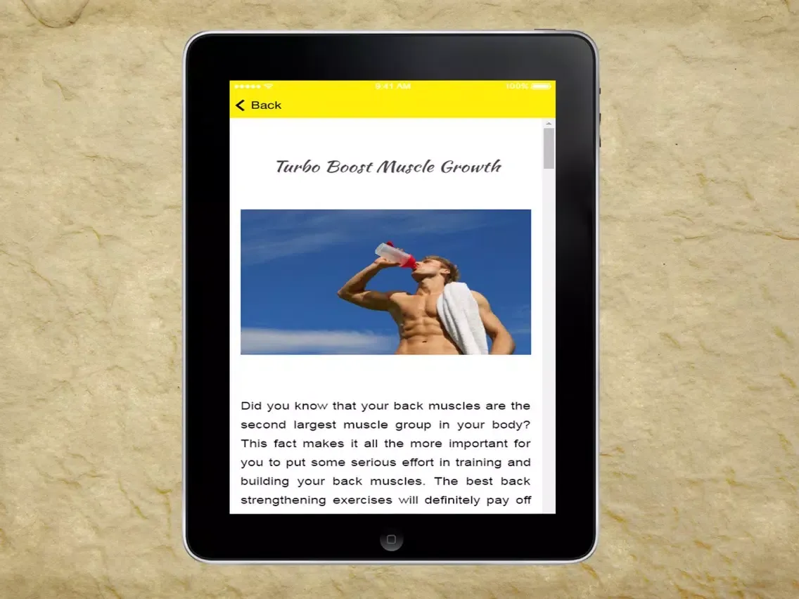 Back Strengthening Exercises - Kill Your Back Pain iPad  Screenshots