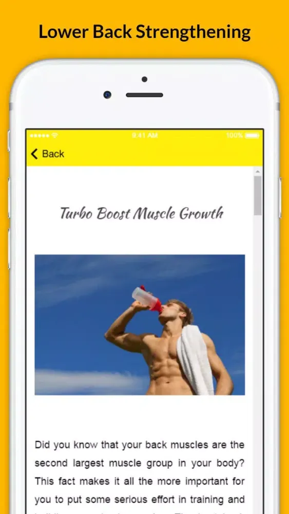 Back Strengthening Exercises - Kill Your Back Pain Screenshots