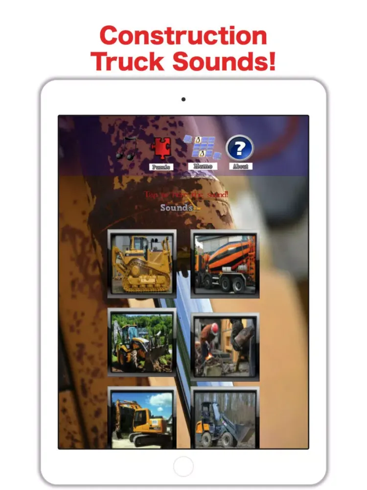 Capturas de tela do Construction Truck Kids Games iPad 