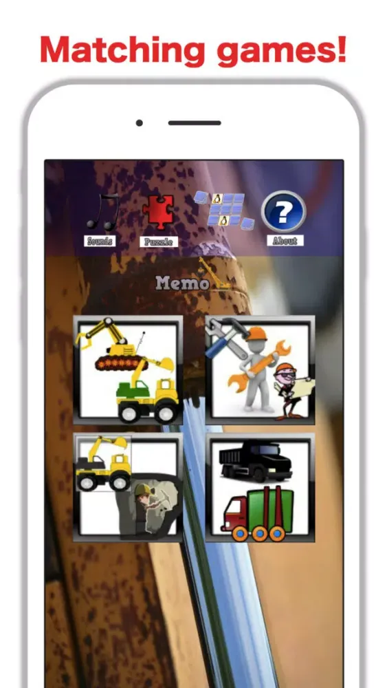 Capturas de tela do Construction Truck Kids Games