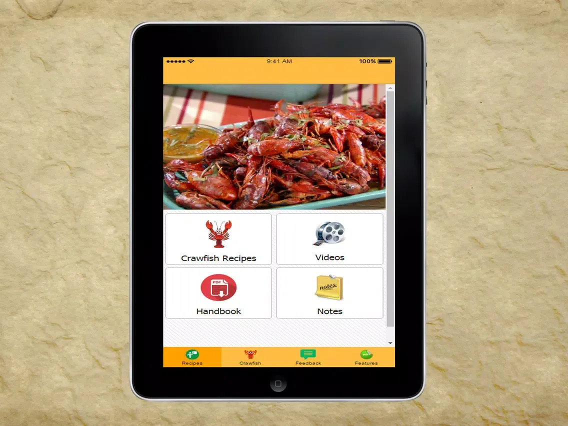 Capturas de pantalla de A+ Crawfish Recipes iPad 