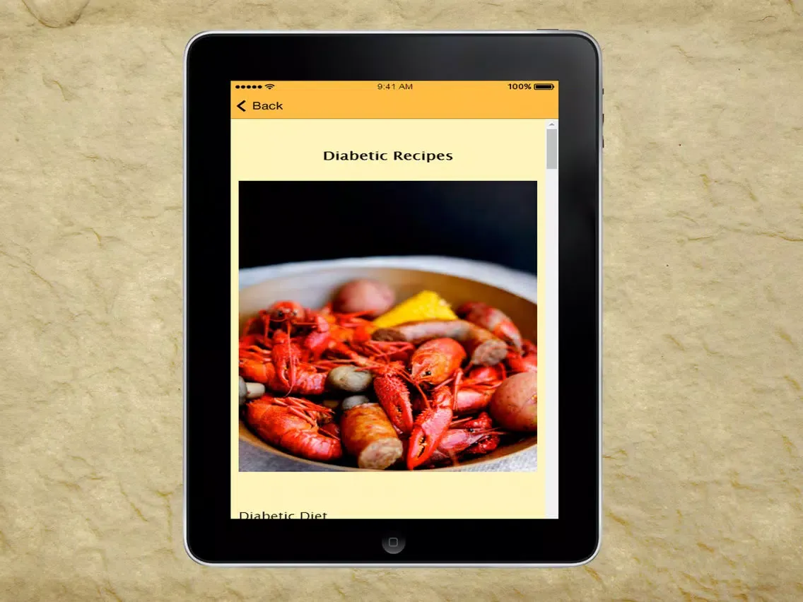 Capturas de pantalla de A+ Crawfish Recipes iPad 