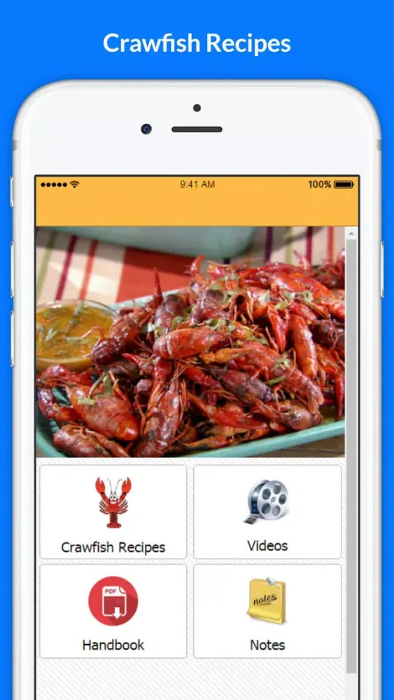Capturas de pantalla de A+ Crawfish Recipes