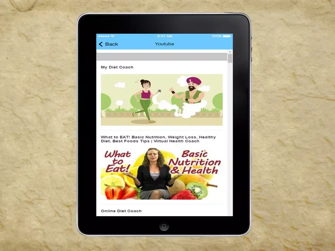 Diet Coach - Rapid Weight Loss Diets iPad  Screenshots