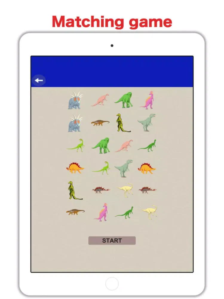 Ảnh chụp màn hình của Dinosaur World! Dinos For Kids iPad 