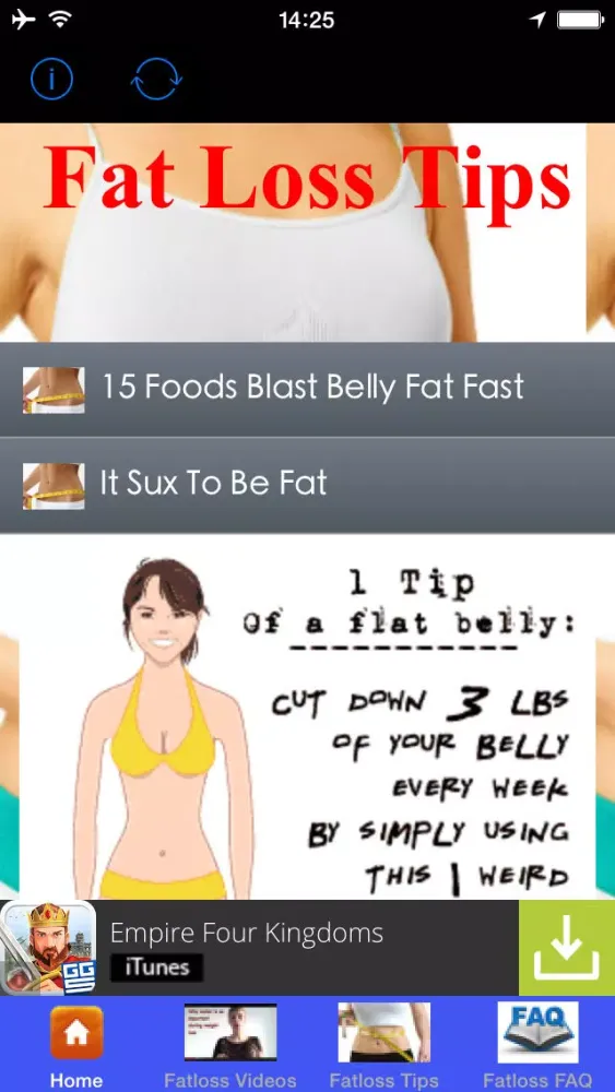 Fat Loss Tips - Ultimate Fat Burning Secrets 스크린샷