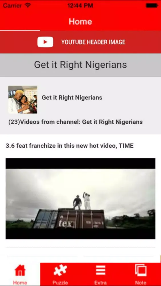 Capturas de tela do Get It Right Nigerians