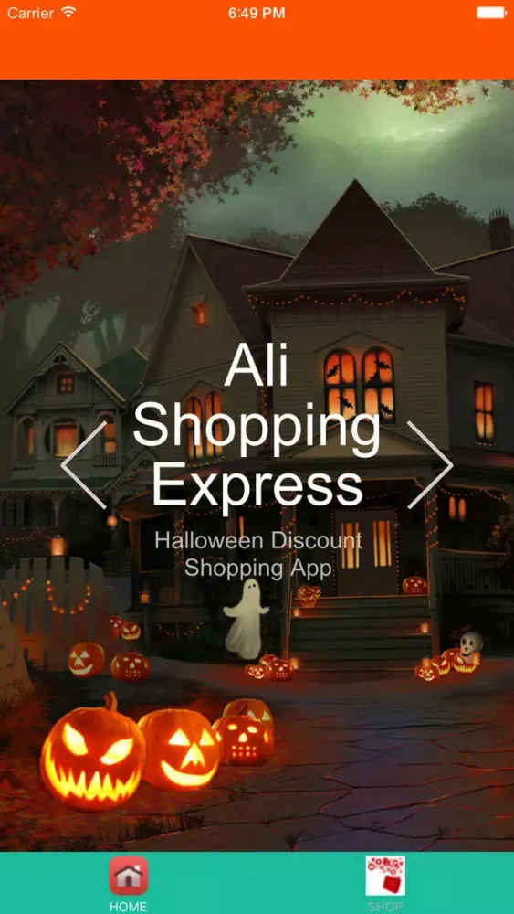 Zrzuty ekranu Halloween Shopping - for AliExpress