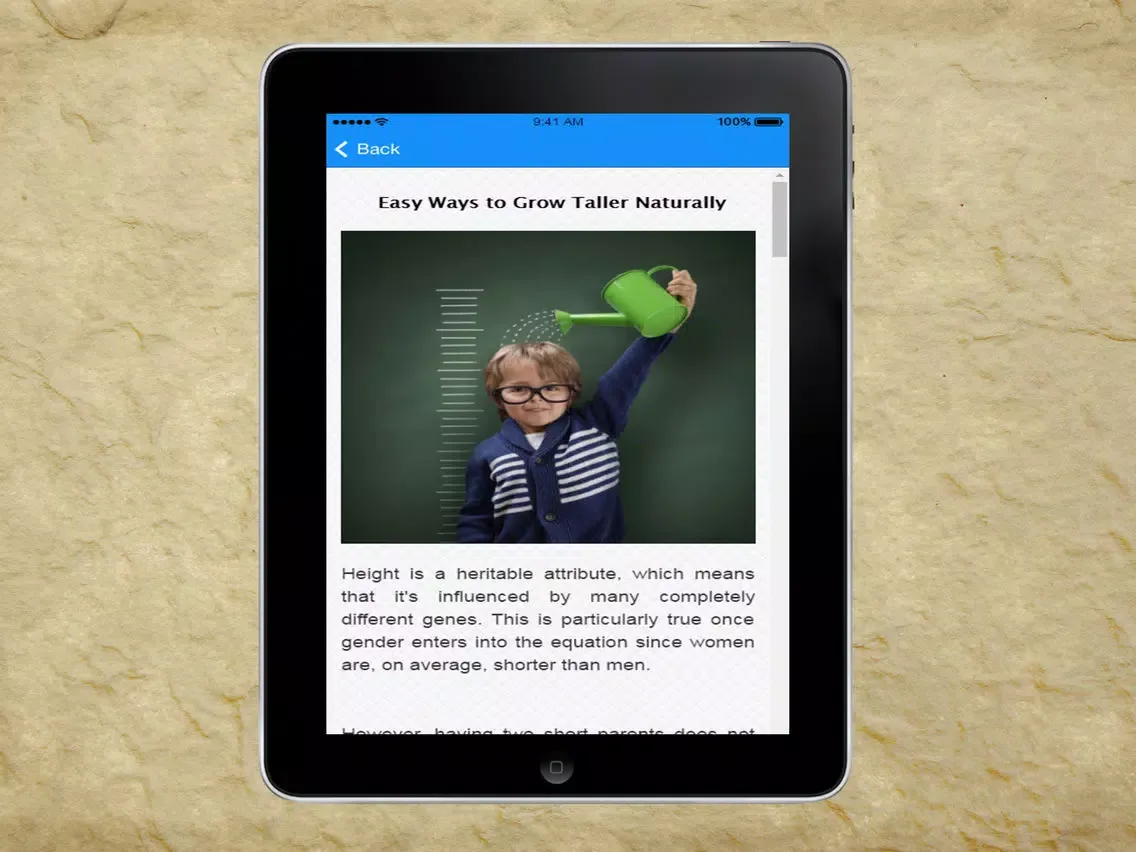 Tangkapan layar How To Grow Taller iPad 