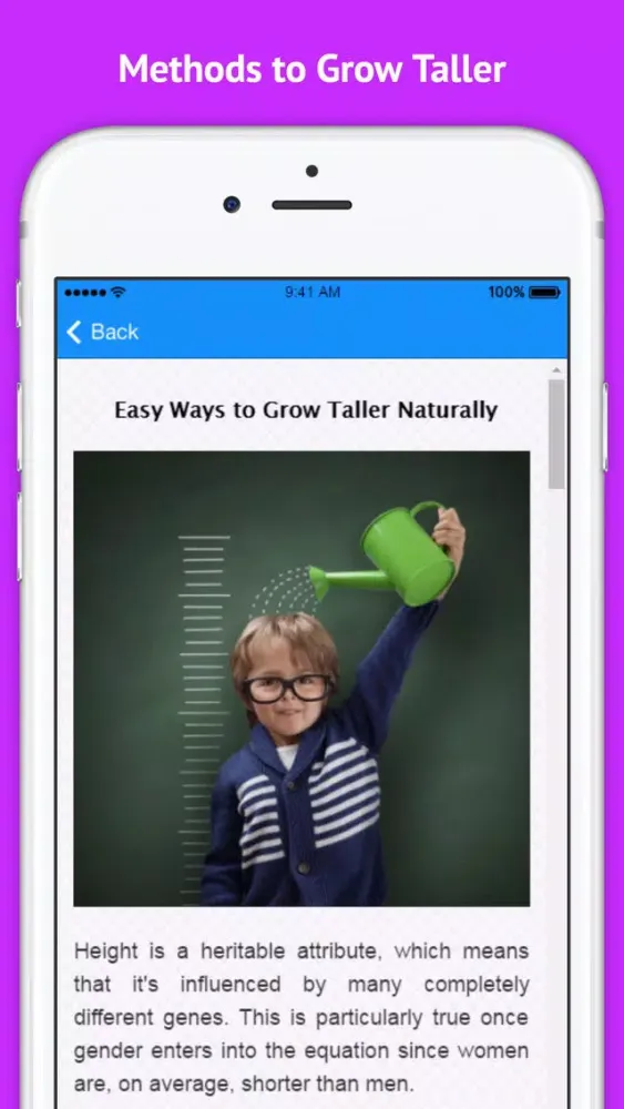 Tangkapan layar How To Grow Taller