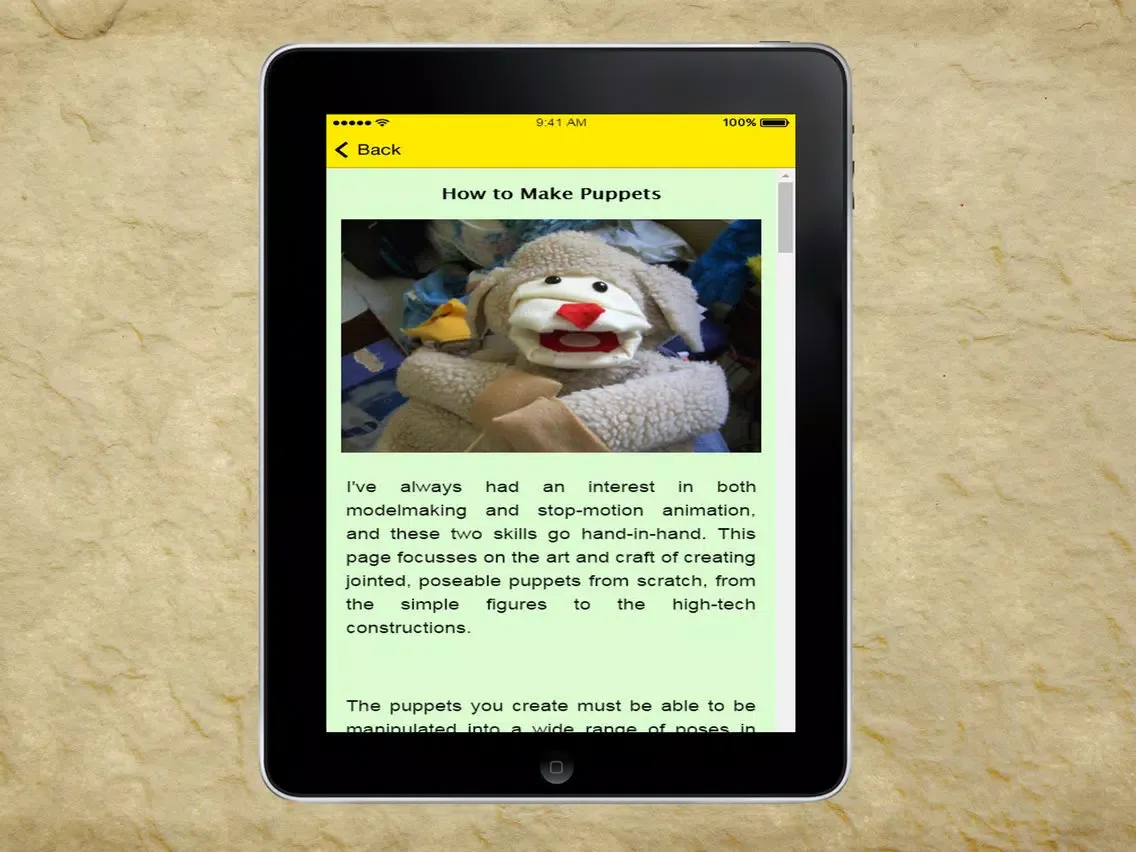 Screenshot di How To Make Doll - Doll Making Tutorials and Tips iPad 