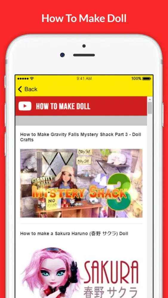 Screenshot di How To Make Doll - Doll Making Tutorials and Tips