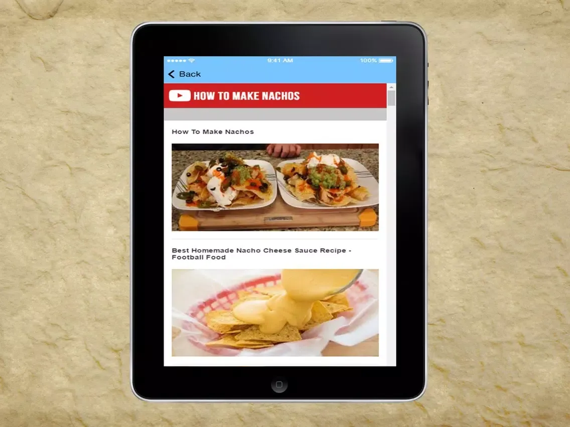 Скриншоты How to Make Nachos iPad 