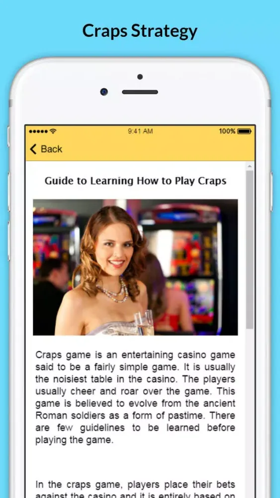 How to Play Craps - Tips and Strategies应用截图