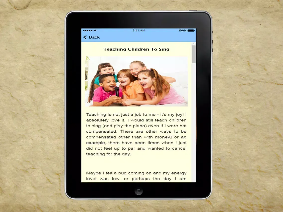 Captures d'écran de How To Sing - Singing Without Fear iPad 