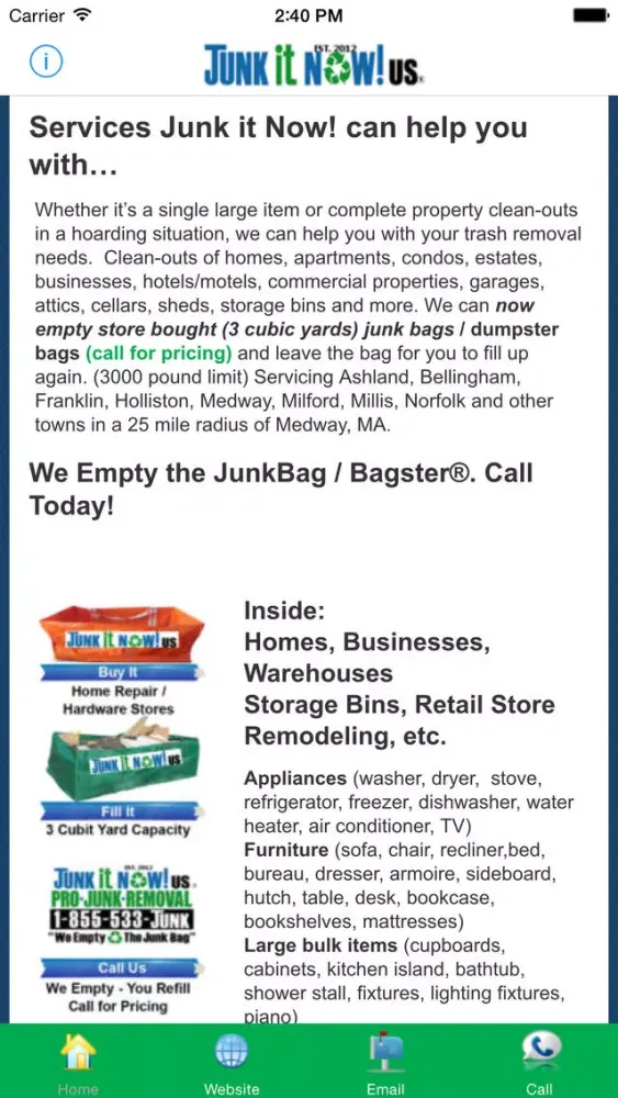 Junk it Now! Screenshots