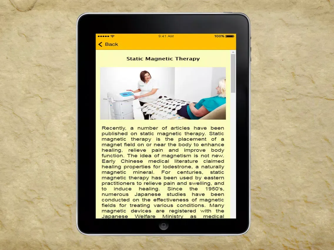 Скриншоты Magnetic Therapy Healing - Drug Free Pain Relief iPad 