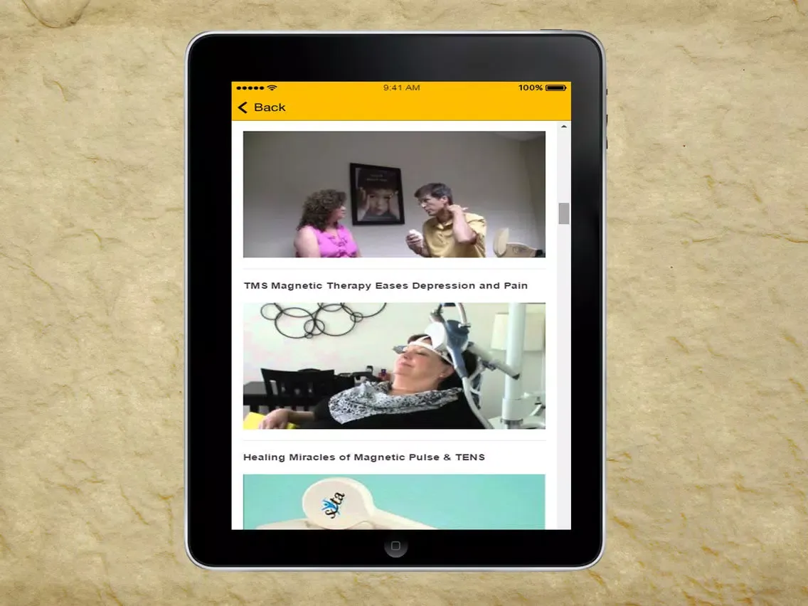 Скриншоты Magnetic Therapy Healing - Drug Free Pain Relief iPad 