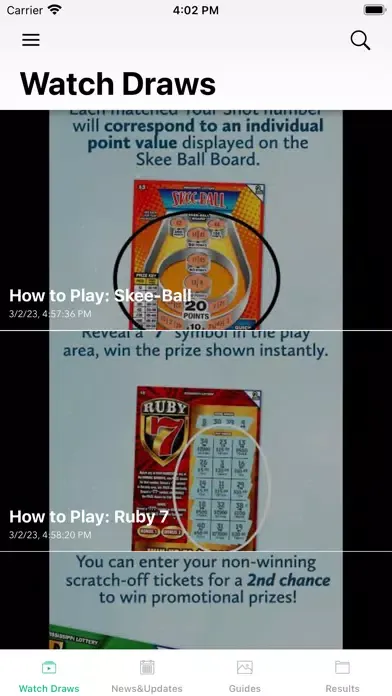 Mississippi Lottery স্ক্রিনশট
