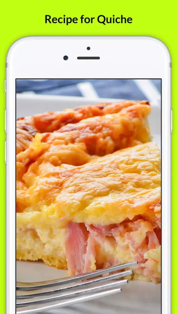 Quiche Recipes - Light & Tasty Recipe স্ক্রিনশট