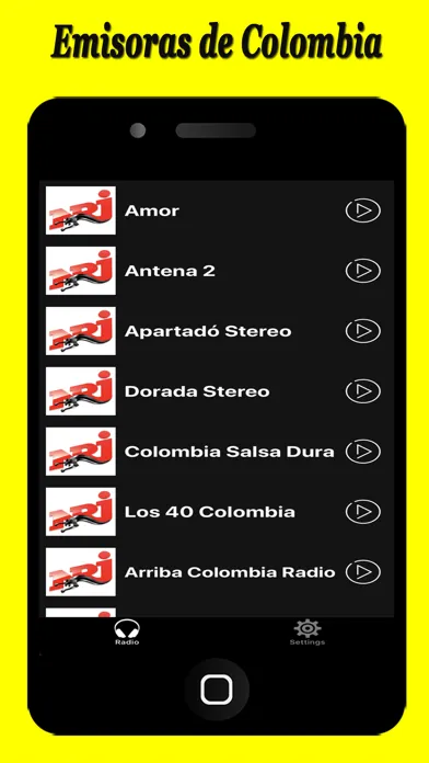 ภาพหน้าจอของ Musica Colombiana